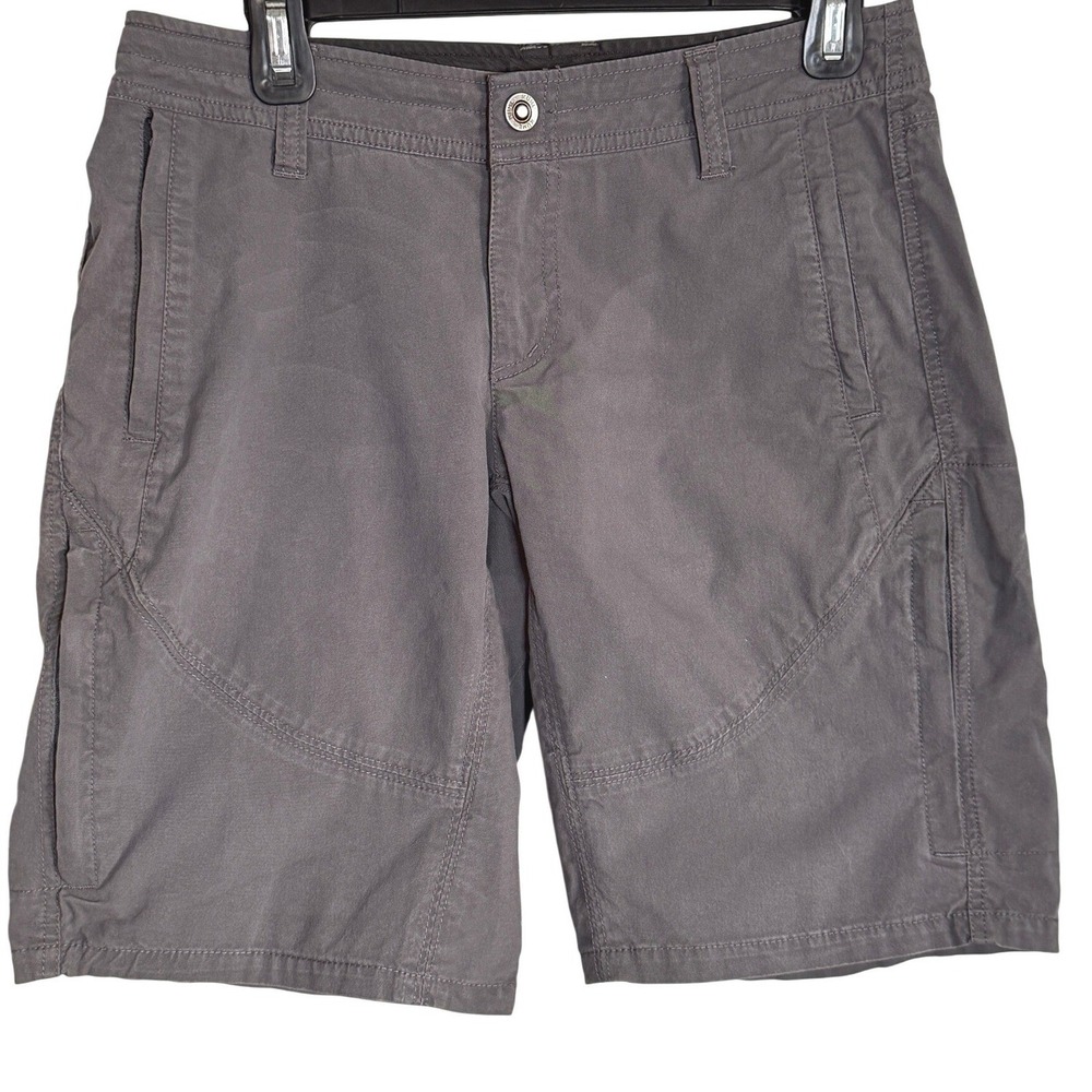 Kuhl Spire Womens Cargo Bermuda Hiking Shorts 4 Gorpcore Hiking Camping UPF 50